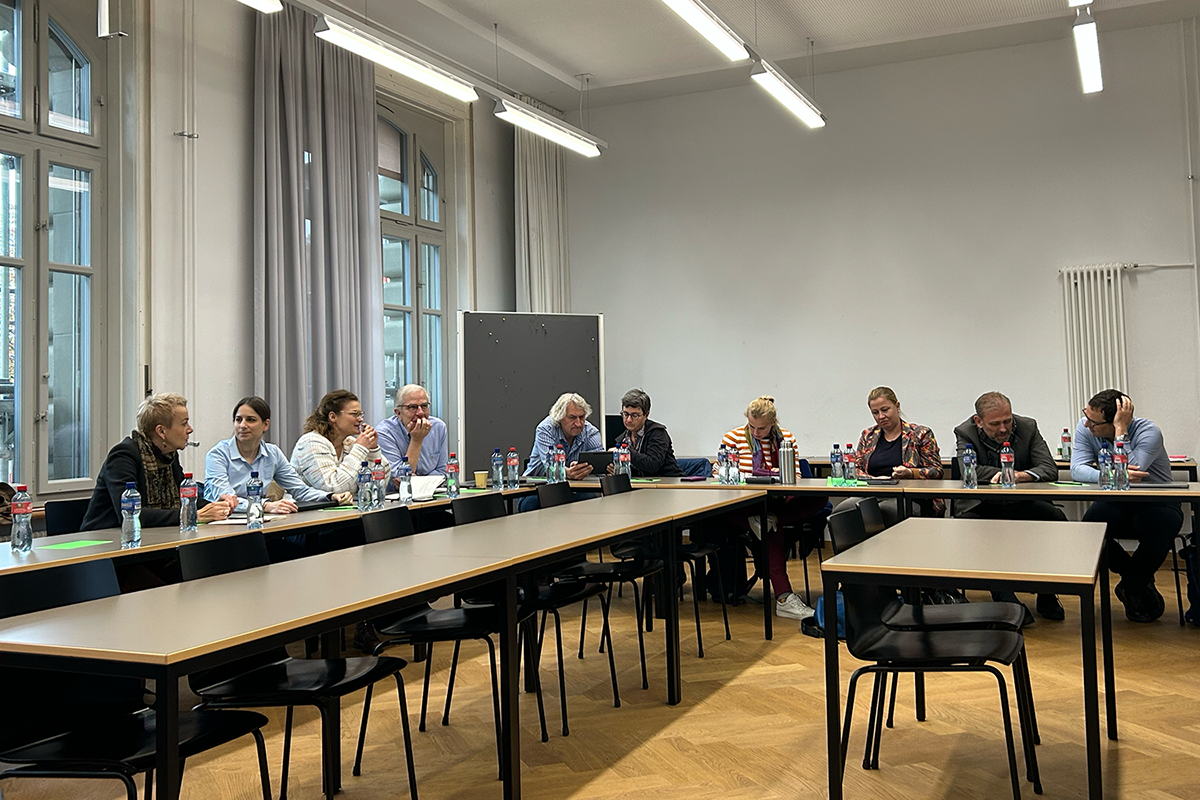 Die Teilnehmenden der Workshops diskutieren über mögliche Veränderungen der Universitätsstrukturen.